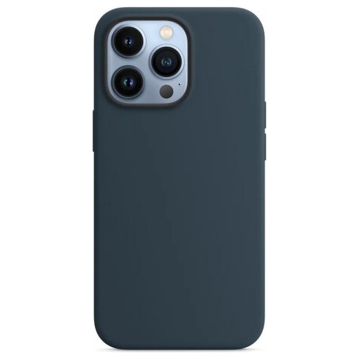 Чехол Silicone Case MagSafe для iPhone 13 Pro Max Темно-Синий | Фото 1 из 2