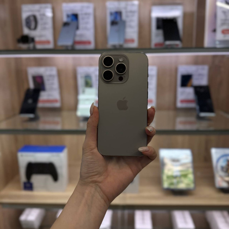 Уценка Смартфон Apple iPhone 15 Pro 1TB Титан (Natural Titanium) nano SIM + eSIM