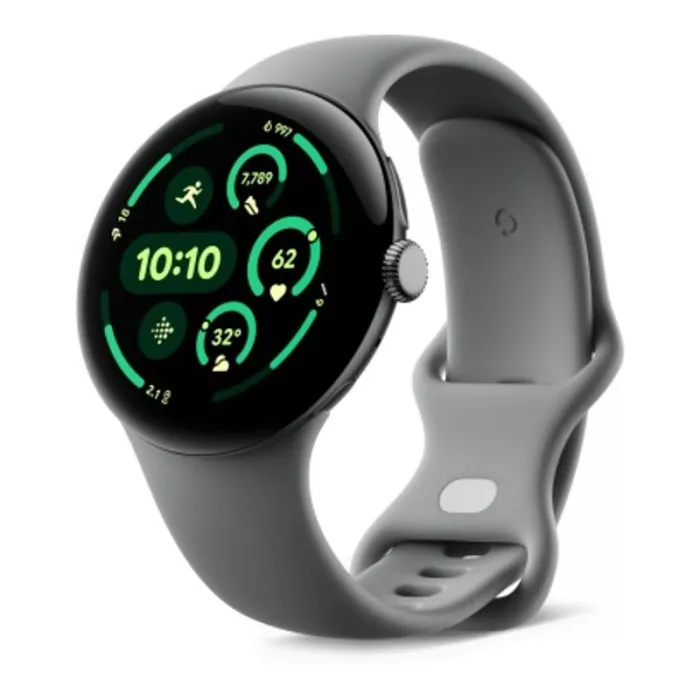 Умные часы Google Pixel Watch 3 45mm Wi-Fi Серый (Graphite/Hazel) | Фото 1 из 1