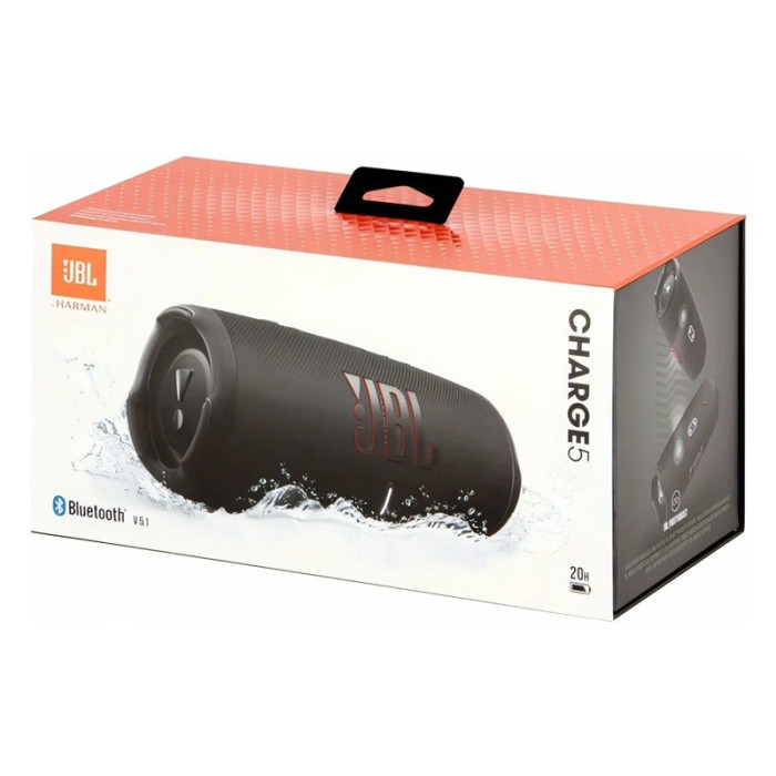 Портативная акустика JBL Charge 5 Черный | Фото 9 из 10