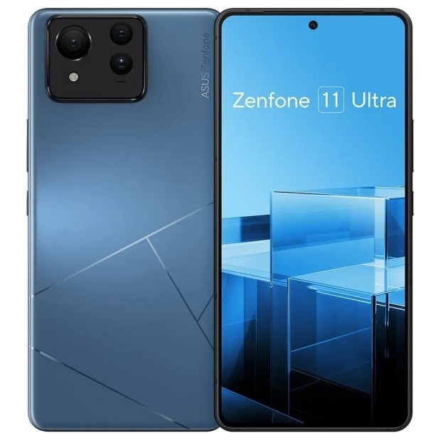 Смартфон Asus Zenfone 11 Ultra 16/512GB Синий (Skyline Blue) | Фото 1 из 5
