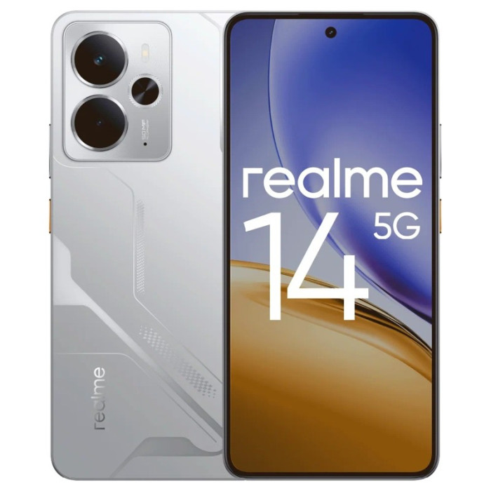 Смартфон realme 14 8/256GB Серебряный | Фото 1 из 3