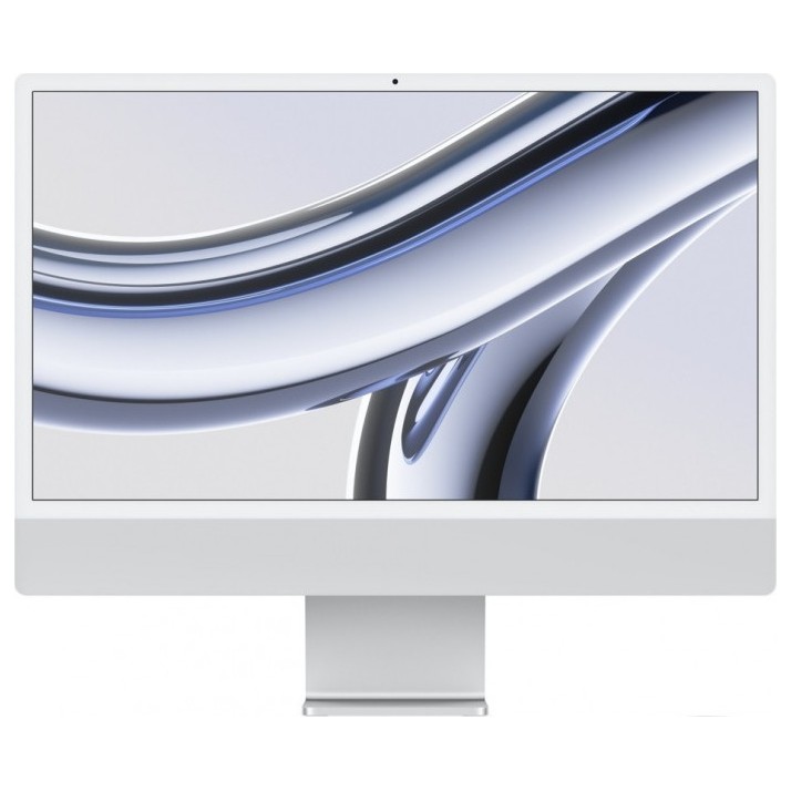 Моноблок Apple iMac 24" 2023 Retina 4,5K, M3 MQRK3 (8/512GB, 10-core GPU) Серебро | Фото 4 из 4