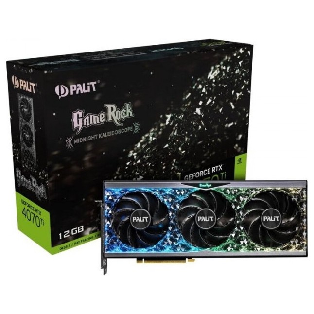Видеокарта Palit GeForce RTX 4070 Ti GameRock 12G (NED407T019K9-1045G), Retail | Фото 5 из 12