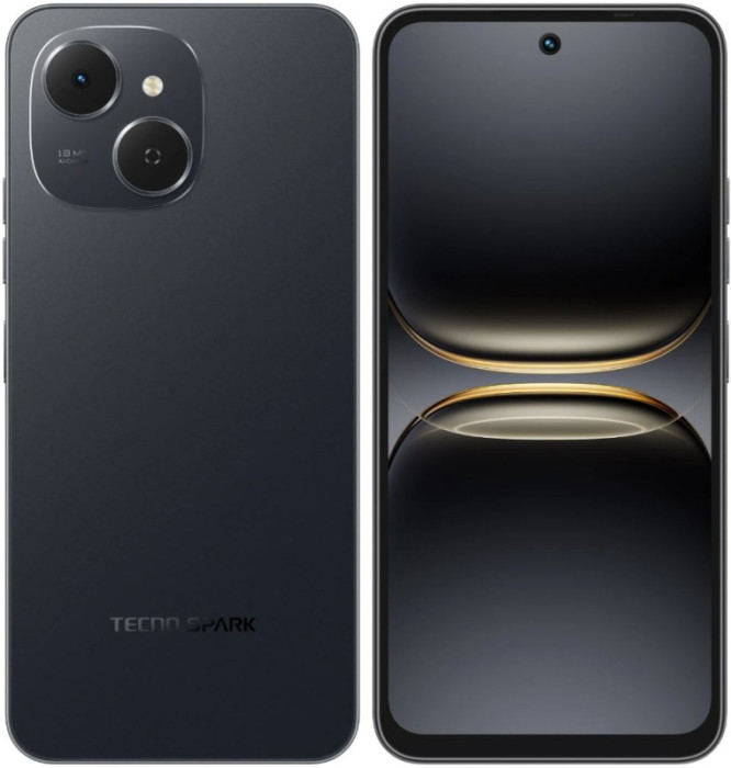Смартфон TECNO SPARK 40C 8/256GB Черный (Ink Black) | Фото 1 из 3