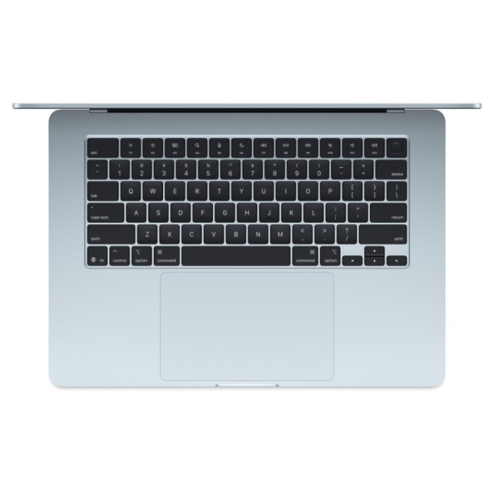Ноутбук Apple MacBook Air 15 2025 MC7A4 (Apple M4, 10-Core CPU, 10-Core GPU, 16GB/256GB SSD) Небесно-голубой (Sky Blue) | Фото 3 из 5