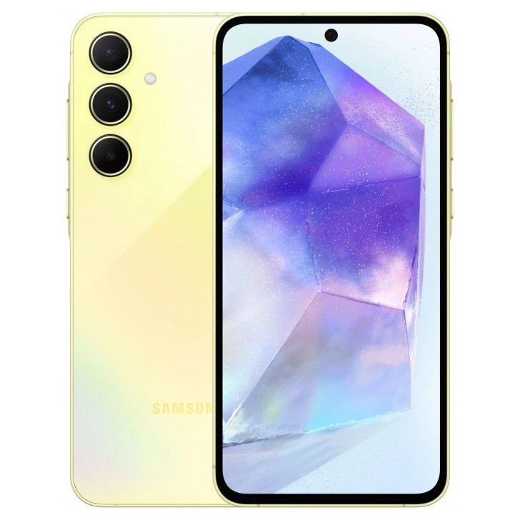 Смартфон Samsung Galaxy A55 8/128GB Желтый (Awesome Lemon) | Фото 1 из 6