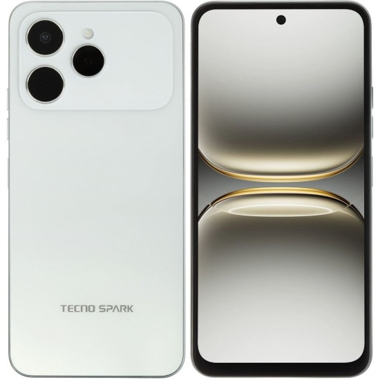 Смартфон TECNO SPARK 40 4/128GB Белый (Veil White) | Фото 1 из 3