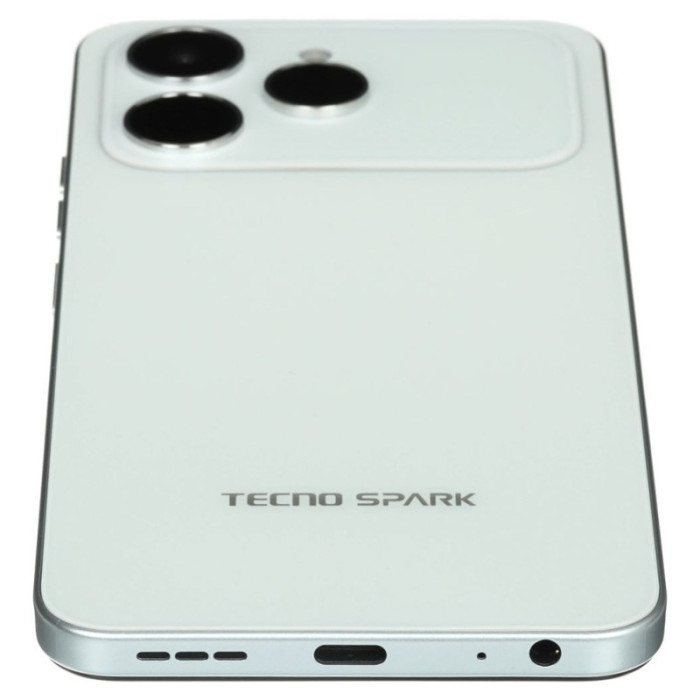 Смартфон TECNO SPARK 40 4/128GB Белый (Veil White) | Фото 2 из 3