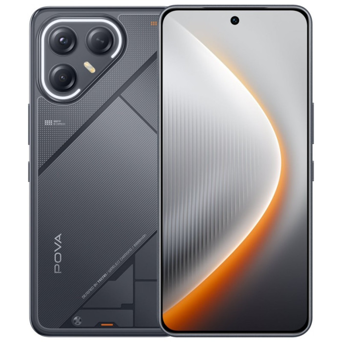 Смартфон TECNO Pova 7 Ultra 5G 12/256GB Черный (Black) | Фото 1 из 3