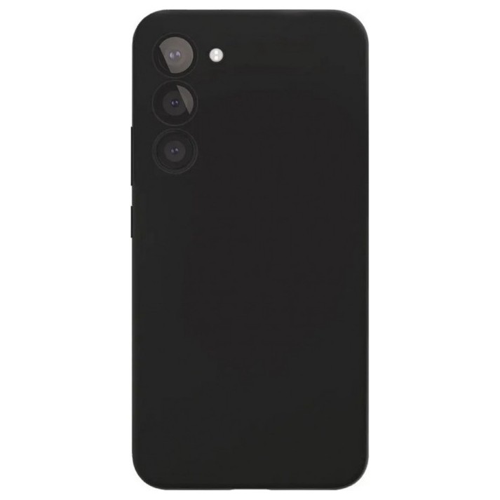 Чехол защитный VLP Ecopelle Case MagSafe для Samsung Galaxy S24 Чёрный | Фото 2 из 2