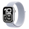 Умные часы Apple Watch Series 10 42mm Silver Aluminum Case with Sport Loop Blue Cloud