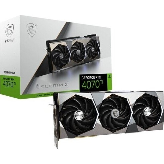 Видеокарта MSI GeForce RTX 4070 Ti SUPRIM X 12G, Retail | Фото 6 из 6