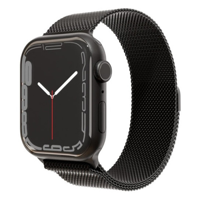 Ремешок из нержавеющей стали VLP для Apple Watch 38/40/41, чёрный