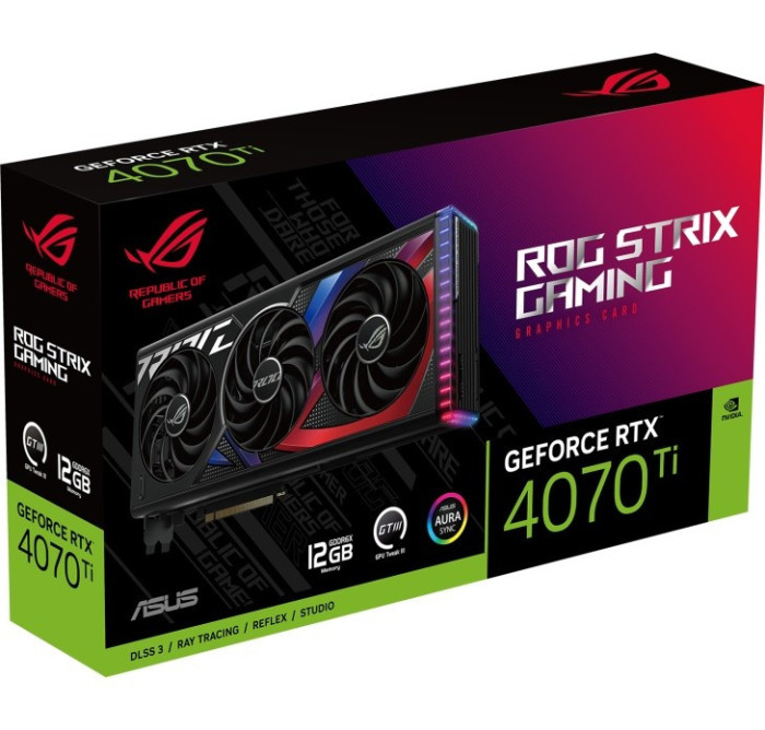 Видеокарта ASUS ROG Strix GeForce RTX 4070 Ti 12GB (ROG-STRIX-RTX4070TI-12G-GAMING), Retail | Фото 15 из 15