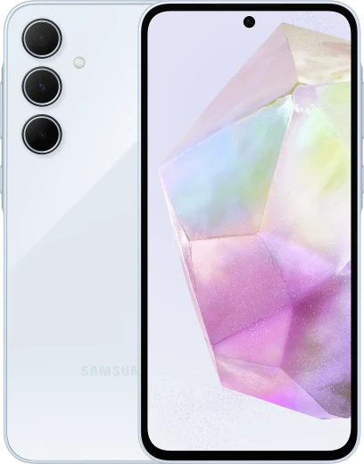 Смартфон Samsung Galaxy A35 8/128GB Голубой (Awesome Iceblue) — 