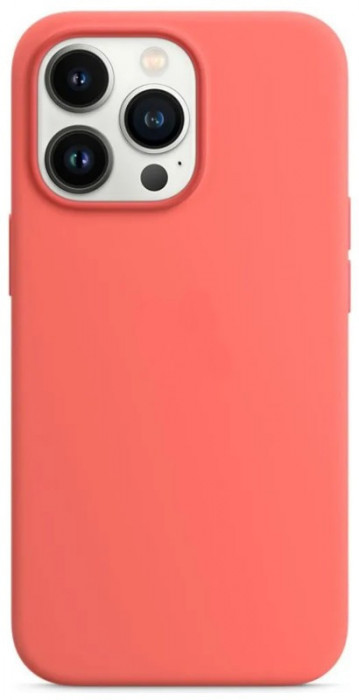 Чехол Silicone Case with Magsafe + IC для iPhone 13 Pro Max Pink Коралловый (Pomelo) | Фото 2 из 2