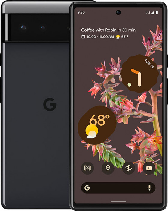 Смартфон Google Pixel 6 8/256GB Черный (Stormy Black) | Фото 1 из 5