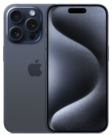 Смартфон Apple iPhone 15 Pro 128GB Синий (Blue Titanium) nano SIM + eSIM — 