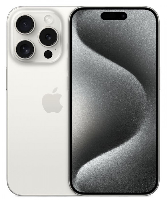 Смартфон Apple iPhone 15 Pro 128GB Белый (White Titanium) nano SIM + eSIM | Фото 4 из 4