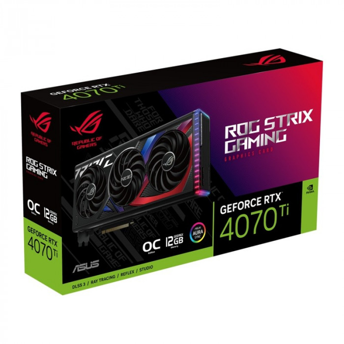 Видеокарта ASUS ROG Strix GeForce RTX 4070Ti 12GB OC (ROG-STRIX-RTX4070TI-O12G-GAMING), Retail | Фото 11 из 16
