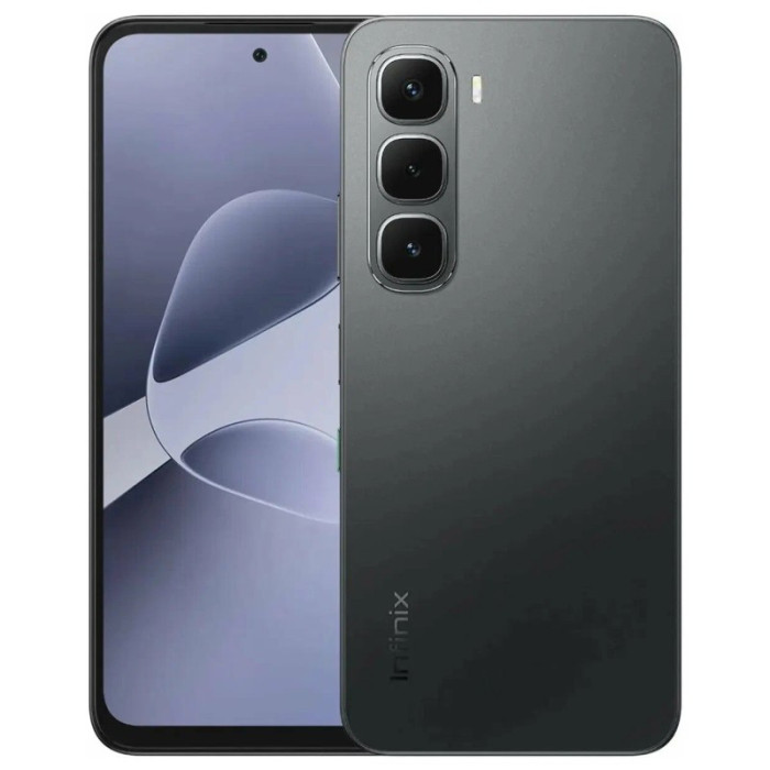 Смартфон Infinix Hot 60i 4G 4/128GB Гладкий черный (Sleek Black) | Фото 1 из 3