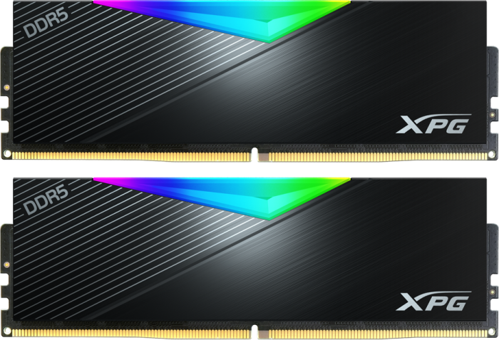 Оперативная память 32Gb DDR5 8000MHz ADATA XPG Lancer RGB (AX5U8000C3816G-DCLARBK) (2x16Gb KIT)