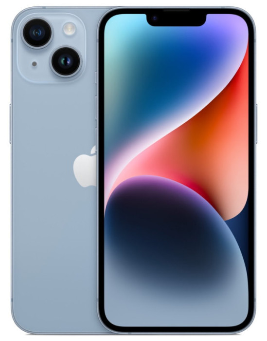 Смартфон Apple iPhone 14 256GB Голубой (Blue) nano SIM + eSIM (Без RuStore) | Фото 6 из 6