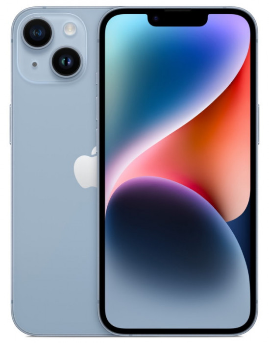 Смартфон Apple iPhone 14 256GB Голубой (Blue) nano SIM + eSIM (Без RuStore) | Фото 1 из 6