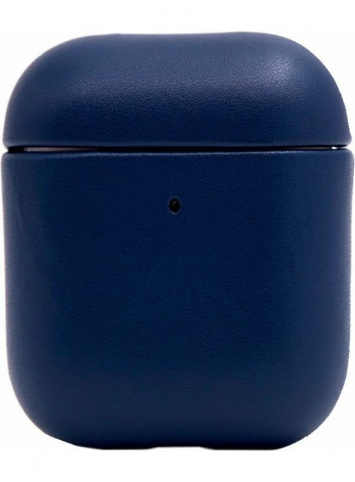 Чехол кожаный K-DOO LuxCraft для AirPods 1/2 Синий | Фото 2 из 3