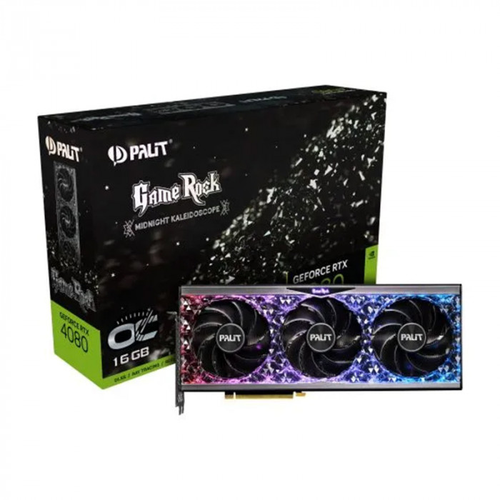 Видеокарта NVIDIA GeForce RTX 4080 Palit GameRock OC 16Gb (NED4080S19T2-1030G) | Фото 1 из 7