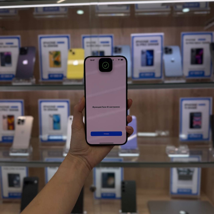 Б/у Смартфон Apple iPhone 15 Pro Max 256GB Синий (Blue Titanium) | Фото 5 из 5