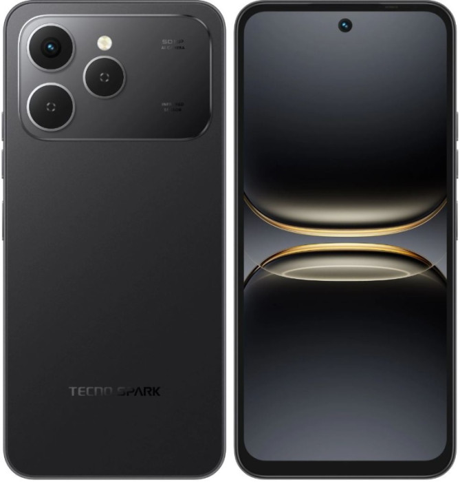 Смартфон TECNO SPARK 40 8/256GB Черный (Ink Black) | Фото 1 из 3