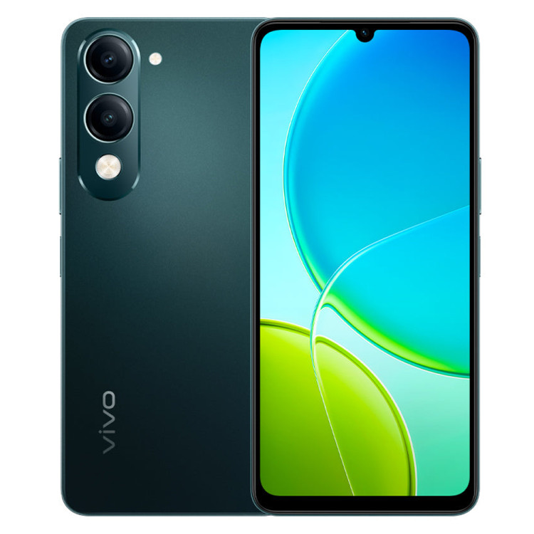 Смартфон Vivo Y04 4/128GB Малахитовый черный (Jade Green)