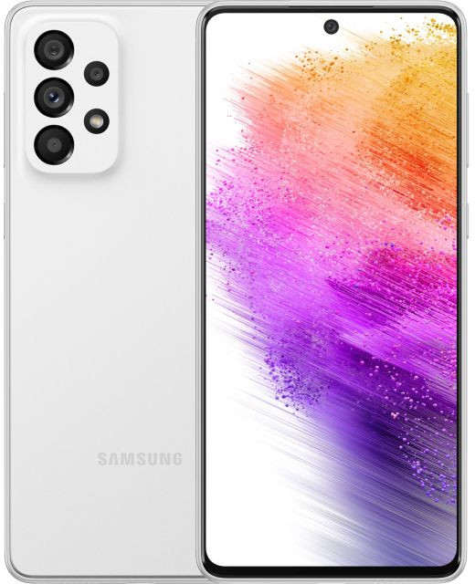 Смартфон Samsung Galaxy A73 5G 6/128GB Белый (Awesome White) | Фото 1 из 7