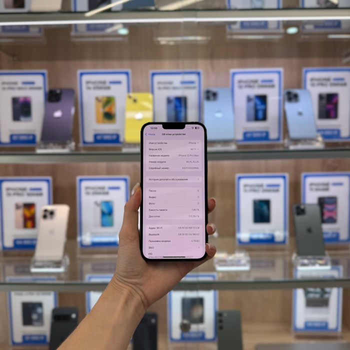 Б/у Смартфон Apple iPhone 13 Pro Max 128GB Графитовый | Фото 2 из 5