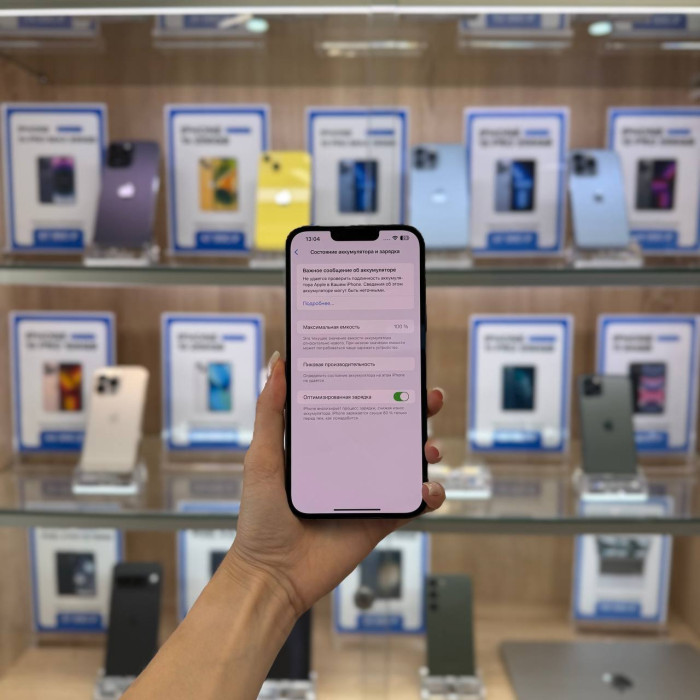 Б/у Смартфон Apple iPhone 13 Pro Max 128GB Графитовый | Фото 4 из 5