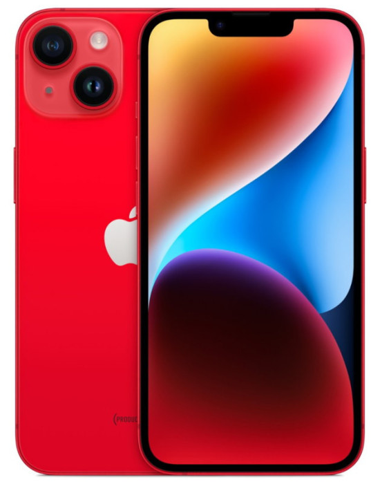 Смартфон Apple iPhone 14 256GB Красный (PRODUCT)RED nano SIM + eSIM | Фото 6 из 6