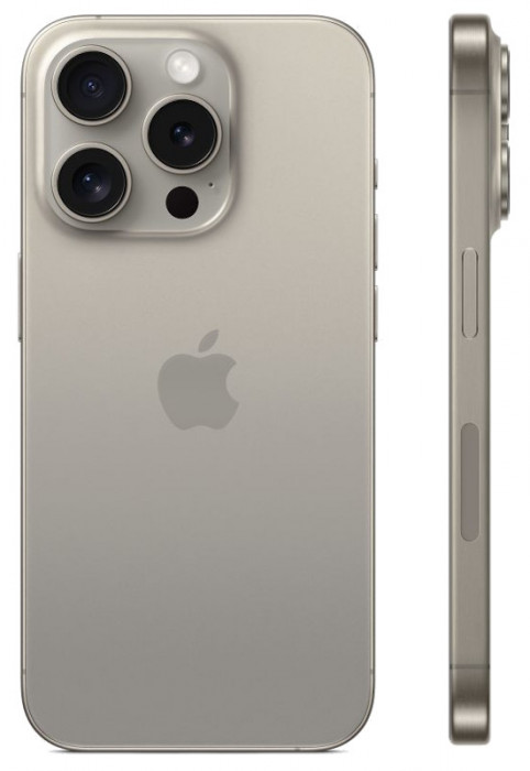 Смартфон Apple iPhone 15 Pro 512GB Титан (Natural Titanium) nano SIM + eSIM (Без RuStore) | Фото 2 из 4