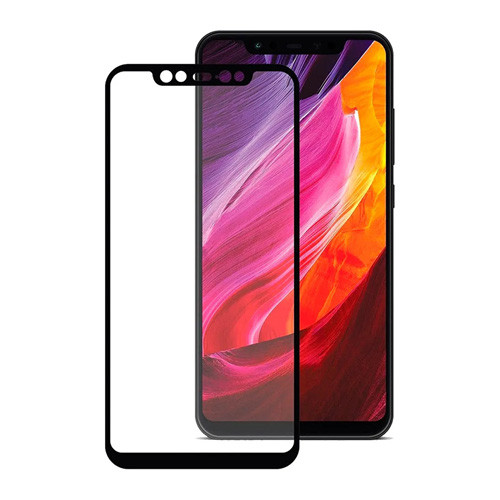 Защитное стекло 3D для Xiaomi Mi 8 Черное