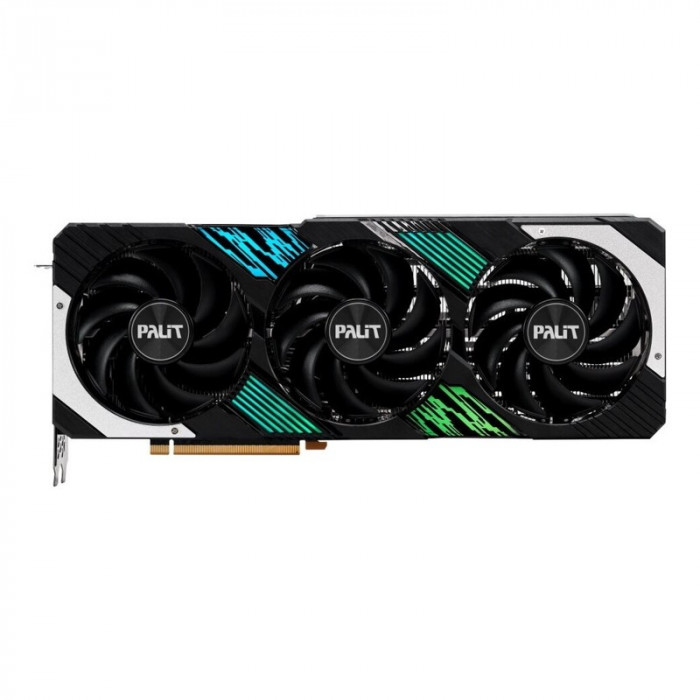 Видеокарта Palit RTX4080 GAMINGPRO OC 16GB NED4080T19T2-1032A GDDR6X 256bit 3 DP HDMI | Фото 2 из 7