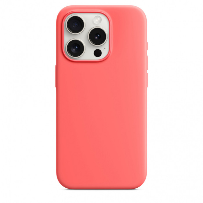 Чехол Silicone Case MagSafe для iPhone 15 Pro Guava | Фото 1 из 5