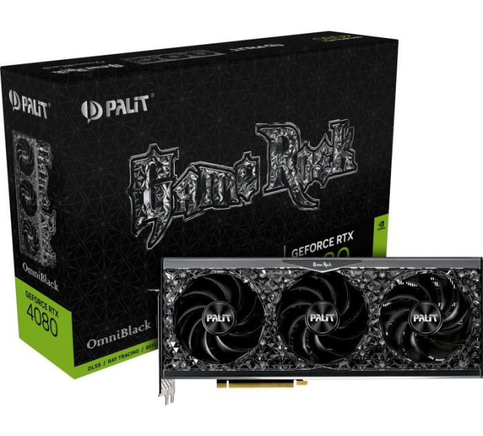 Видеокарта Palit GeForce RTX 4080 GameRock OC 16 ГБ GDDR6X (NED4080S19T2-1030G) | Фото 9 из 9