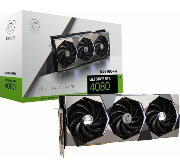 Видеокарта MSI GeForce RTX 4080 16GB SUPRIM X, Retail | Фото 9 из 9