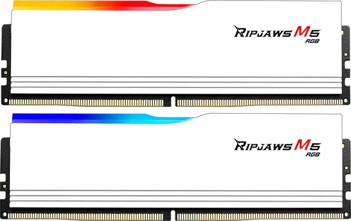 Оперативная память 64Gb DDR5 6000MHz G.Skill Ripjaws M5 RGB (F5-6000J3238G32GX2-RM5RW) (2x32Gb KIT)