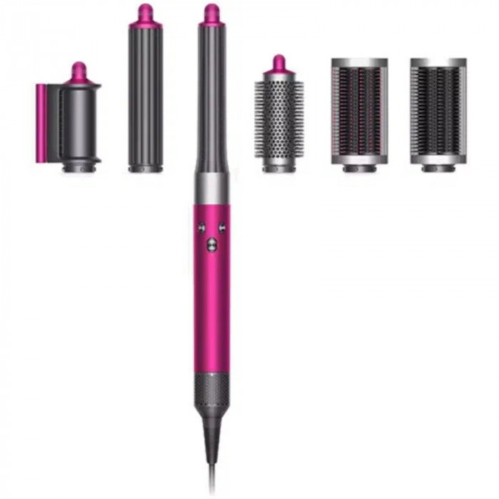 Фен-стайлер Dyson AirWrap HS05 Fuchsia/Nickel (3 насадки, без кейса) | Фото 8 из 9