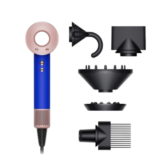 Фен Dyson Supersonic HD07 Ярко-Синий/Розовый (Blue/Blush)