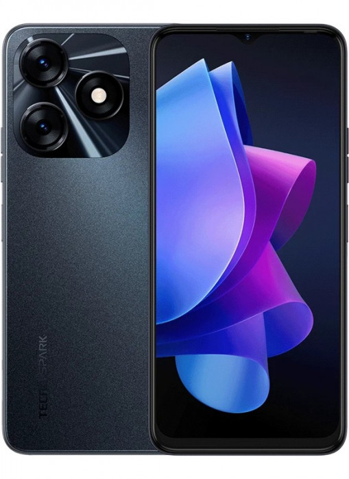 Смартфон Tecno Spark 10 8/128GB Черный (Mecha Black) EAC