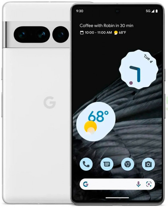 Смартфон Google Pixel 7 Pro 12/128GB Белый (White) | Фото 1 из 3