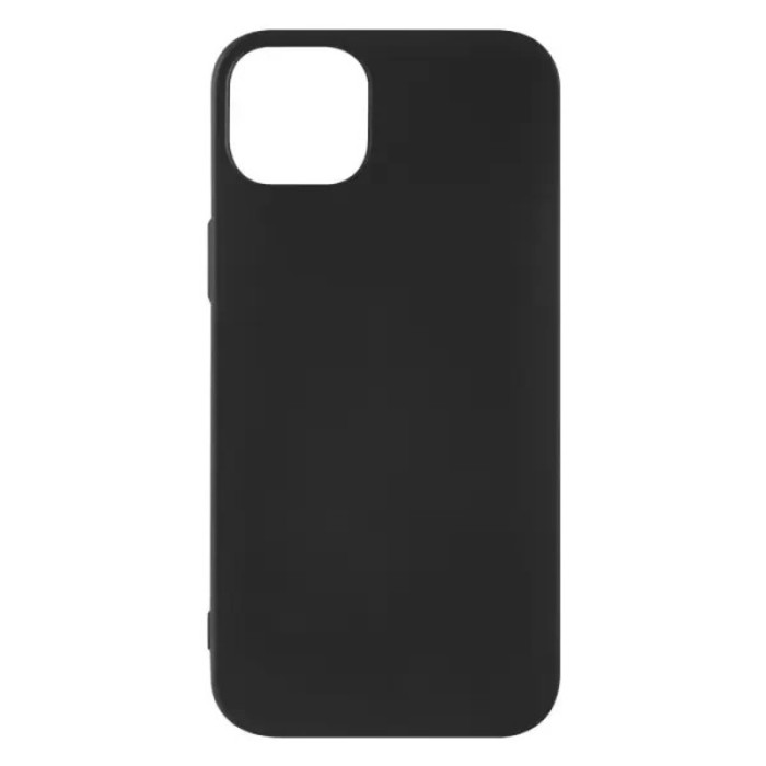 Чехол накладка Silicone Case для iPhone 14 Черный